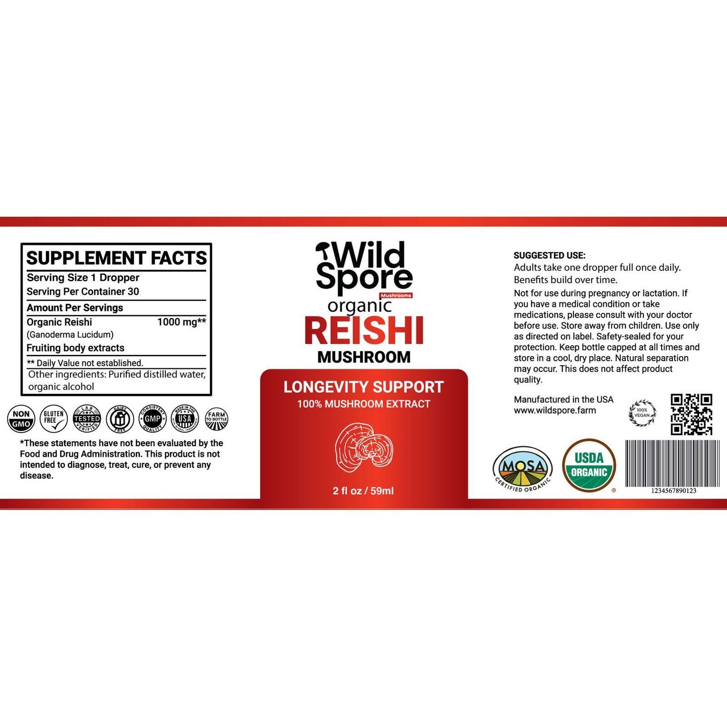 Top 3 Bundle Tinctures bottle label