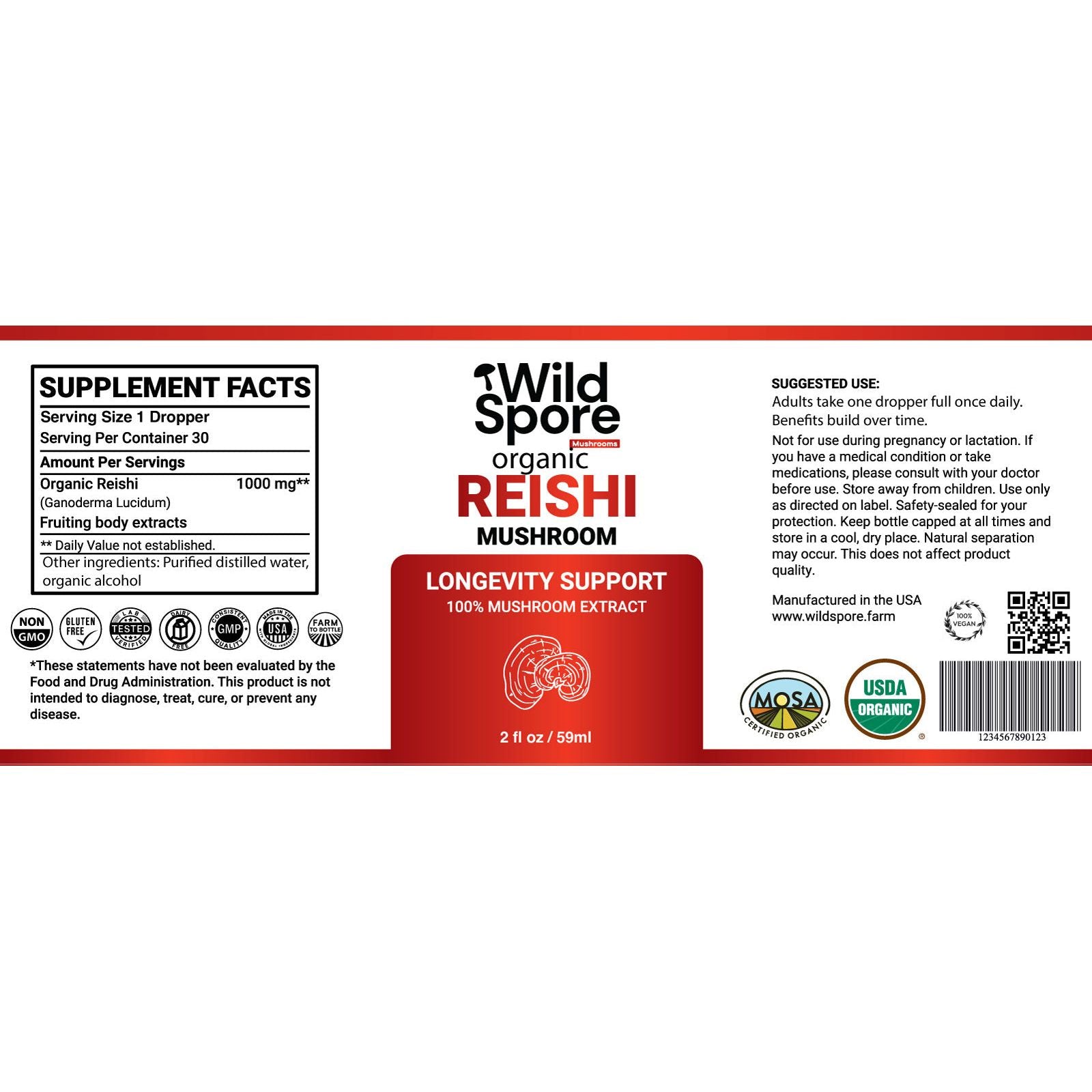 Top 3 Bundle Tinctures bottle label