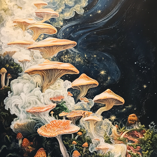 mushroom illustration