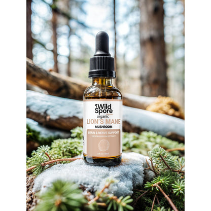 Organic Lions Mane Mushroom Tincture