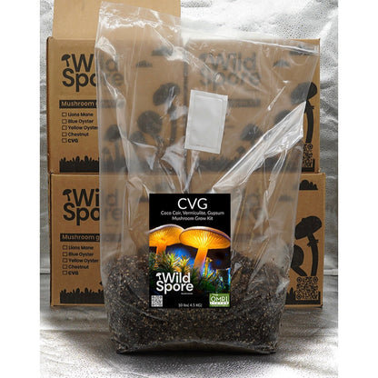 10lb Mushroom Grow Bag Bulk Substrate grow kit OMRI  Coir/Verm/Gypsum (CVG)
