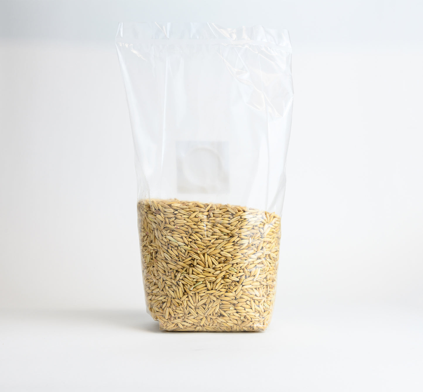 Sterilized Oat Grain Bag with Injection Port